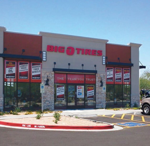 Big O Tires storefront