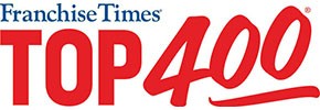 Logo displaying "Franchise Times Top 400" in bold red and blue text.